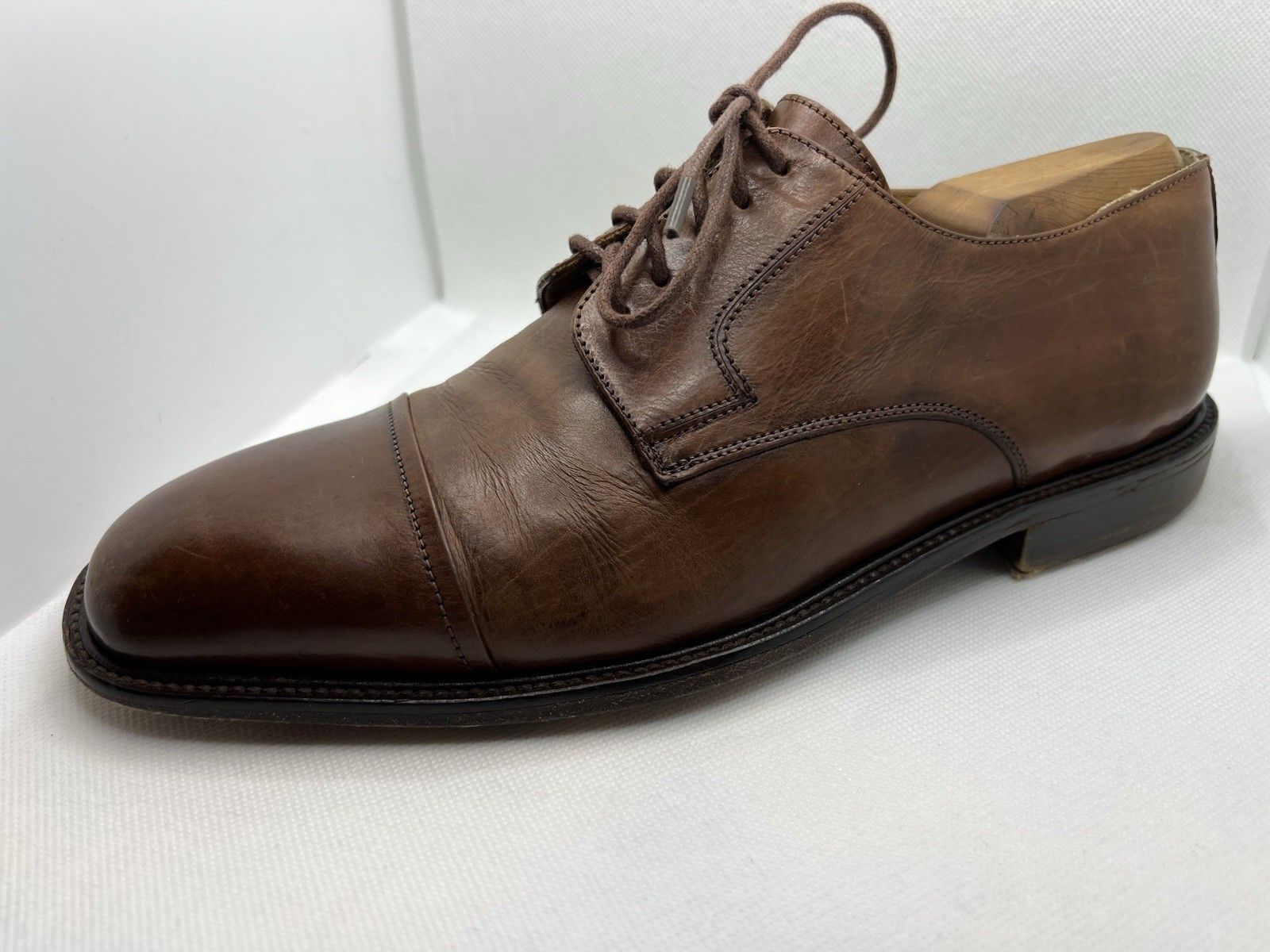 J. Murphy by Johnston Murphy 59-11056 Men’s 9M Novick Cap Toe Shoes