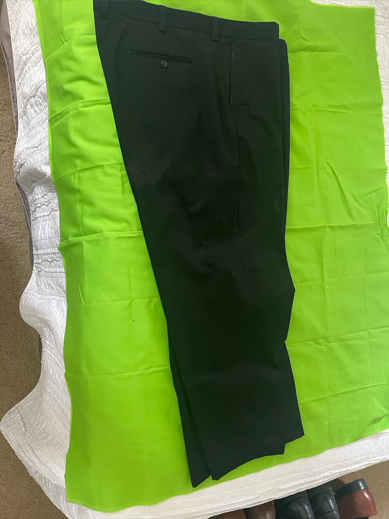 Nordstroms Mens Classic Chino 46×30 Black NWOT Never Worn