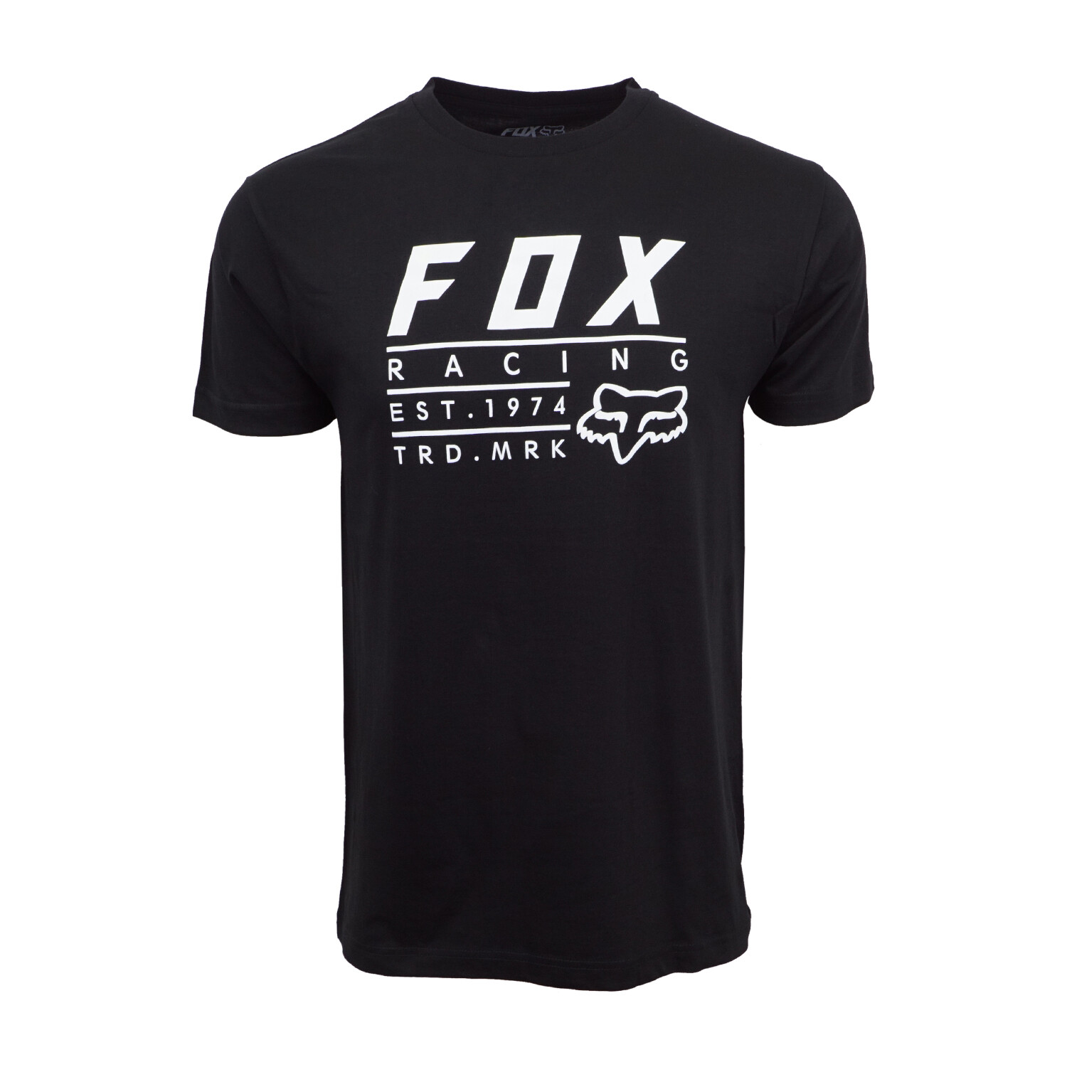 MENS RACING GRAPHIC T SHIRT ESTABLISHED TEE BLACK