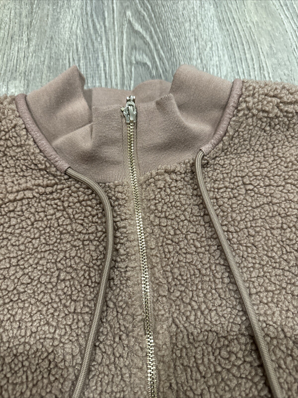 Ultra Comfy C&C California Half Zip Jacket, Mauve, Large