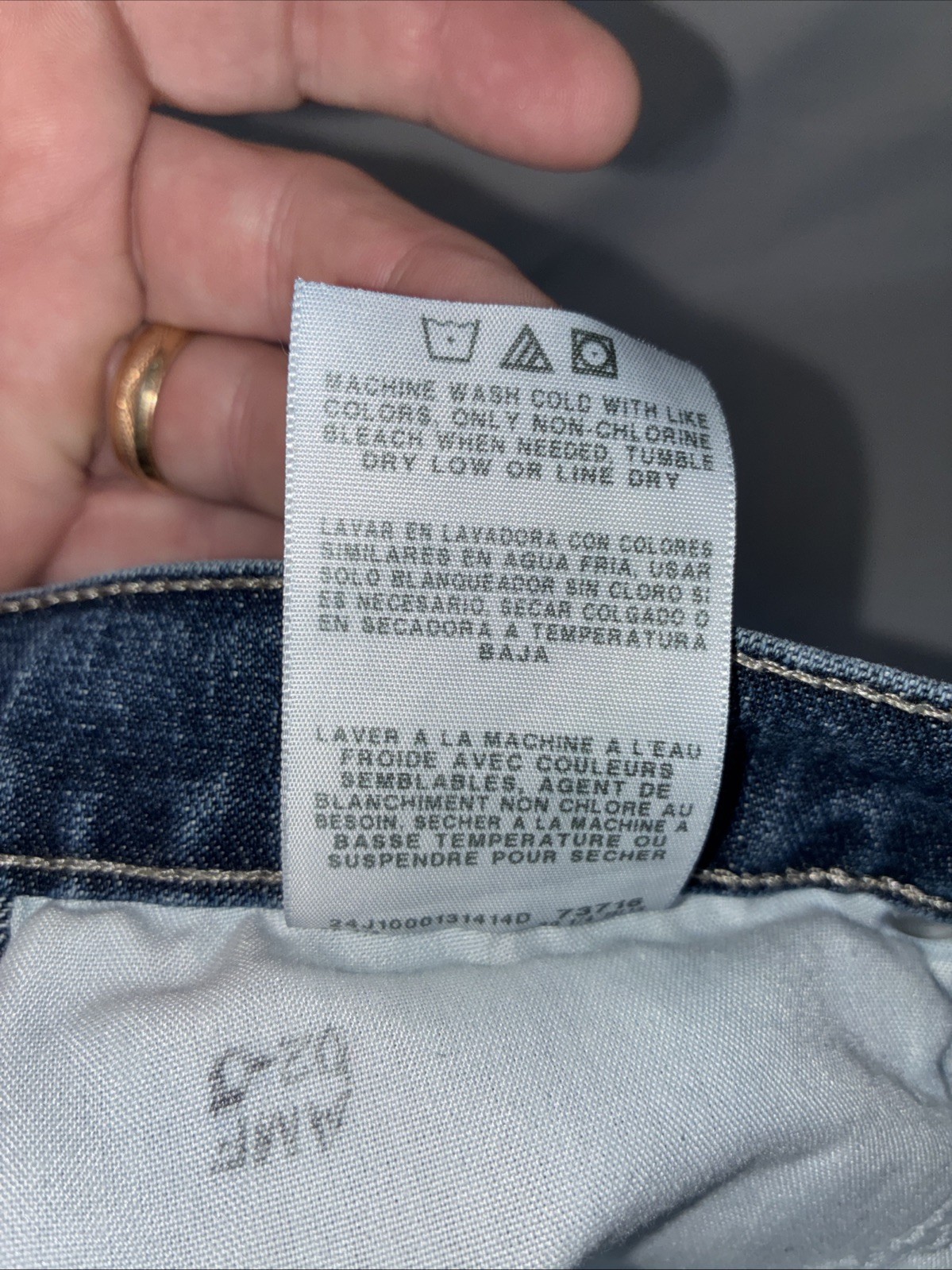 Wrangler Carpenter Jeans Mens 36X30 Medium Wash Workwear Blue Denim – PRE-OWNED