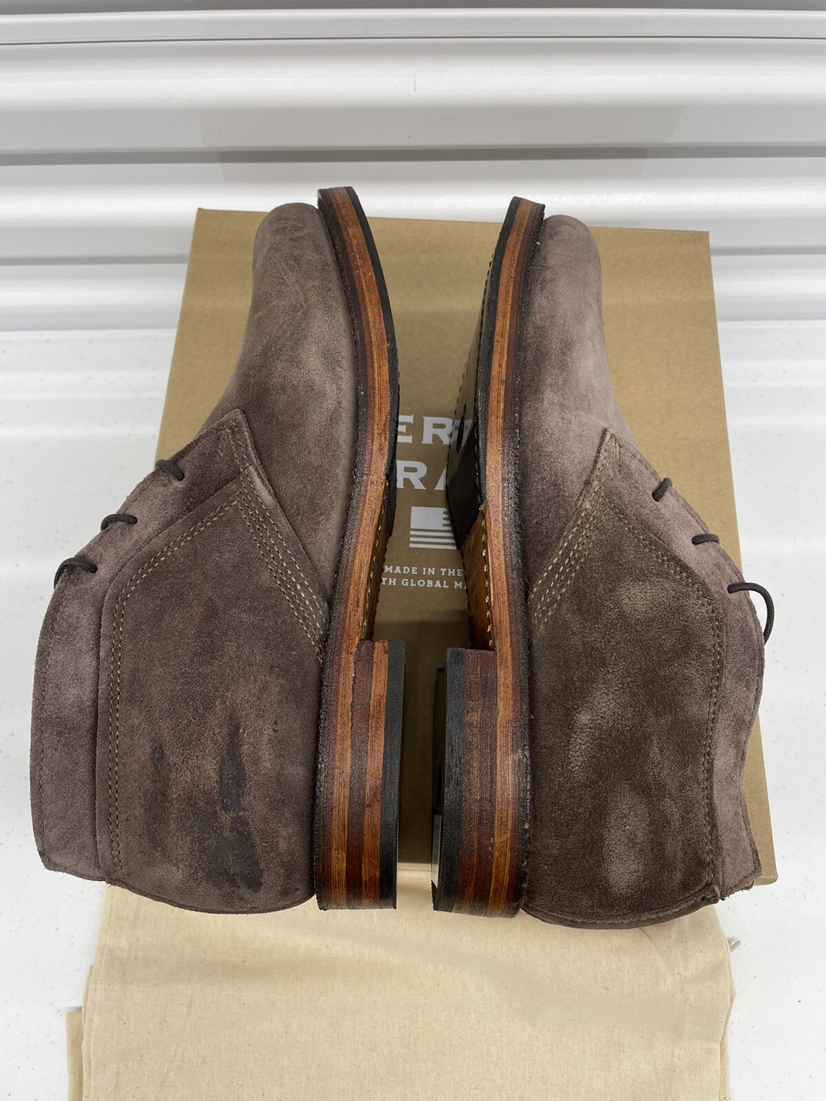 Timberland Men American Craft Brown Suede Chukka Size 7,10.5,11.5,12,13