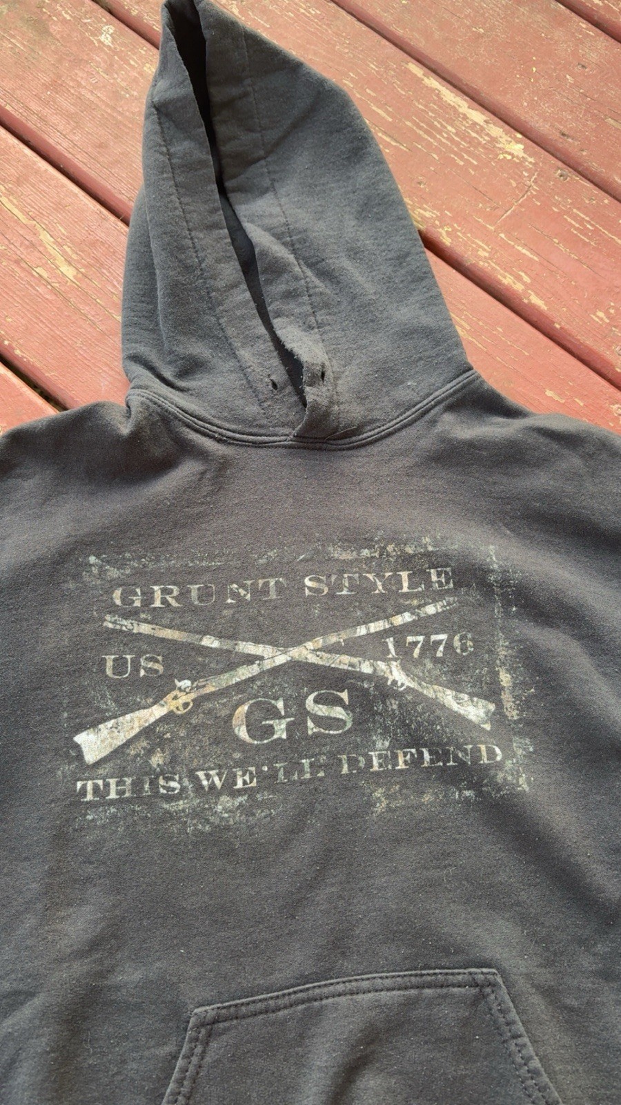 Grunt Style Logo Medium Hoodie