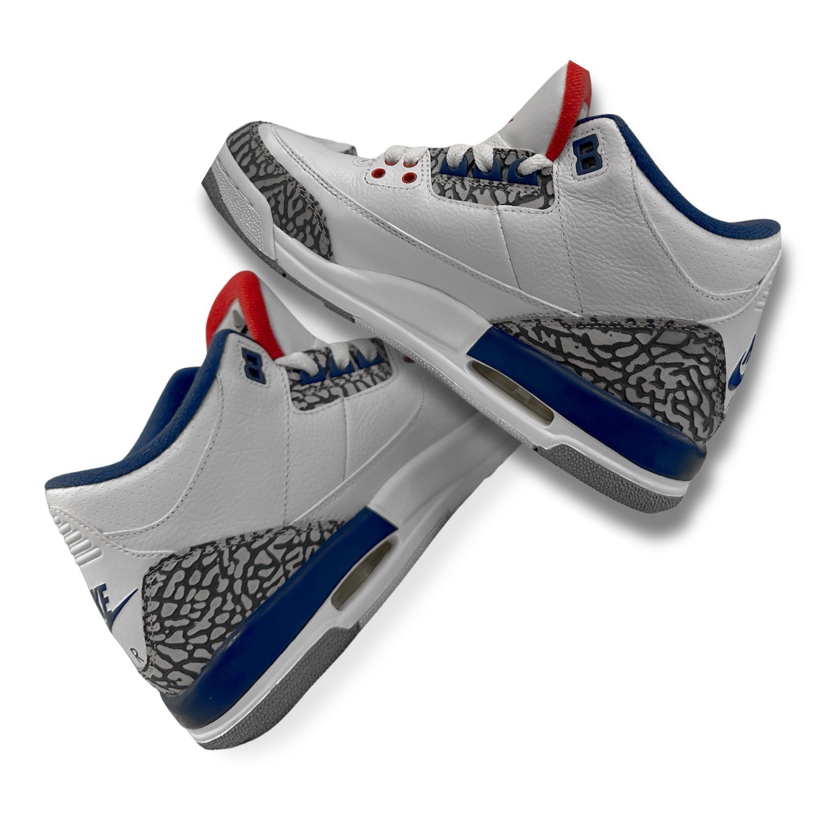 Nike Air Jordan 3 Retro OG True Blue 2016 Big Kids Size 4.5Y Sneakers
