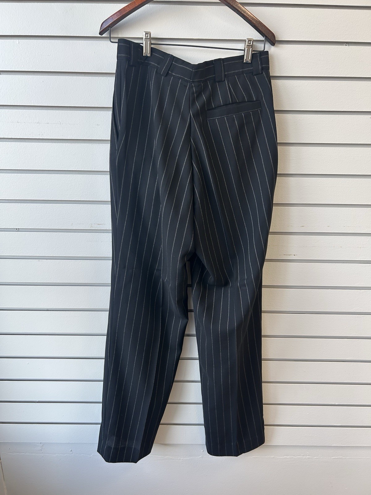 Men’s Pinstriped Vintage Versace Classic V2 2 Piece Suit