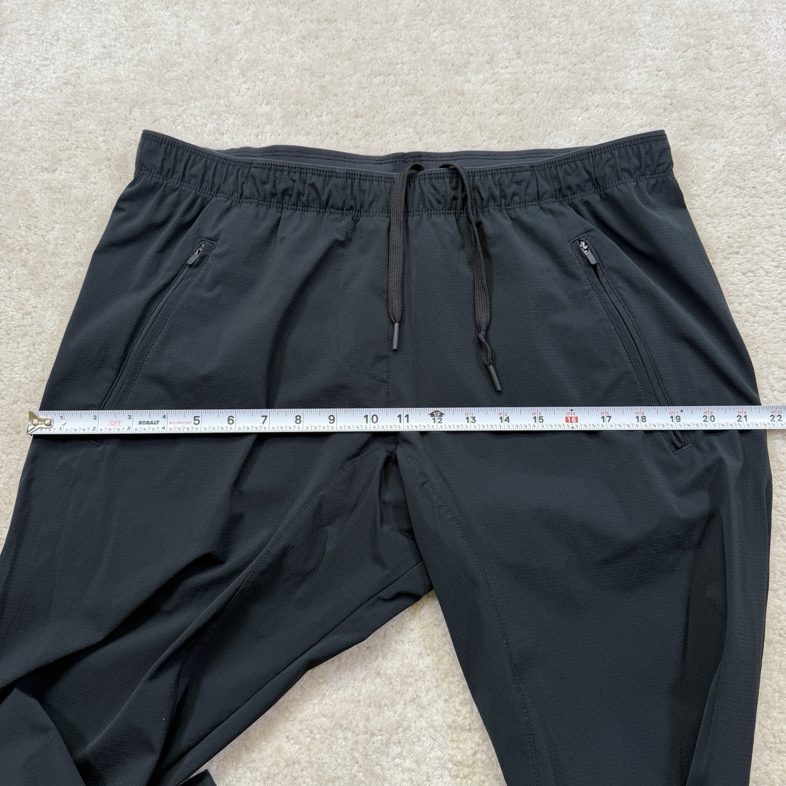 Paskho Harmonious Relaxed Pant Womens M Black Travel Pull On Comfort Stretch