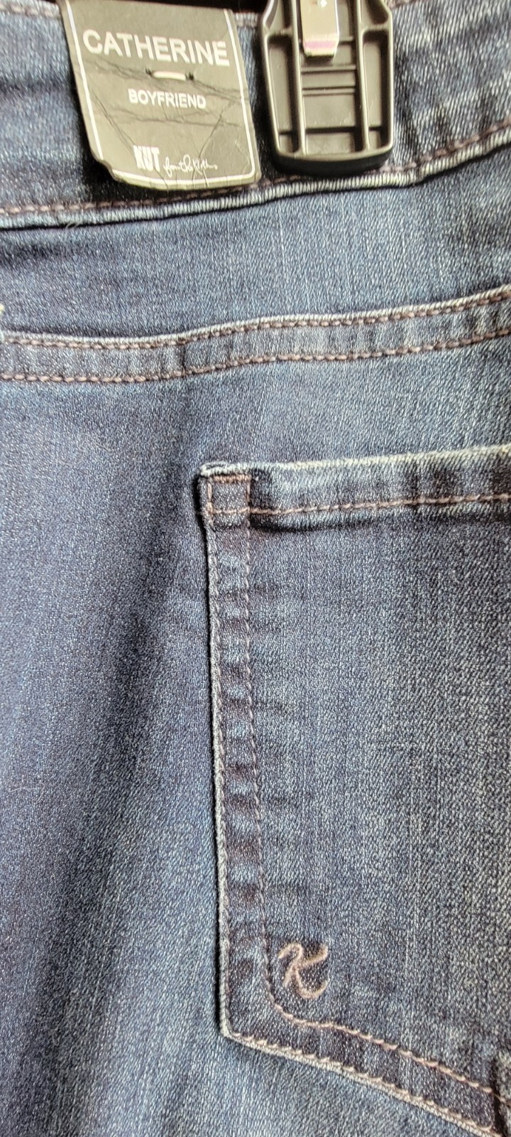 Kut from the Kloth Catherine Boyfriend Jeans NWT Dark Wash Size 16W KP494GQ4N