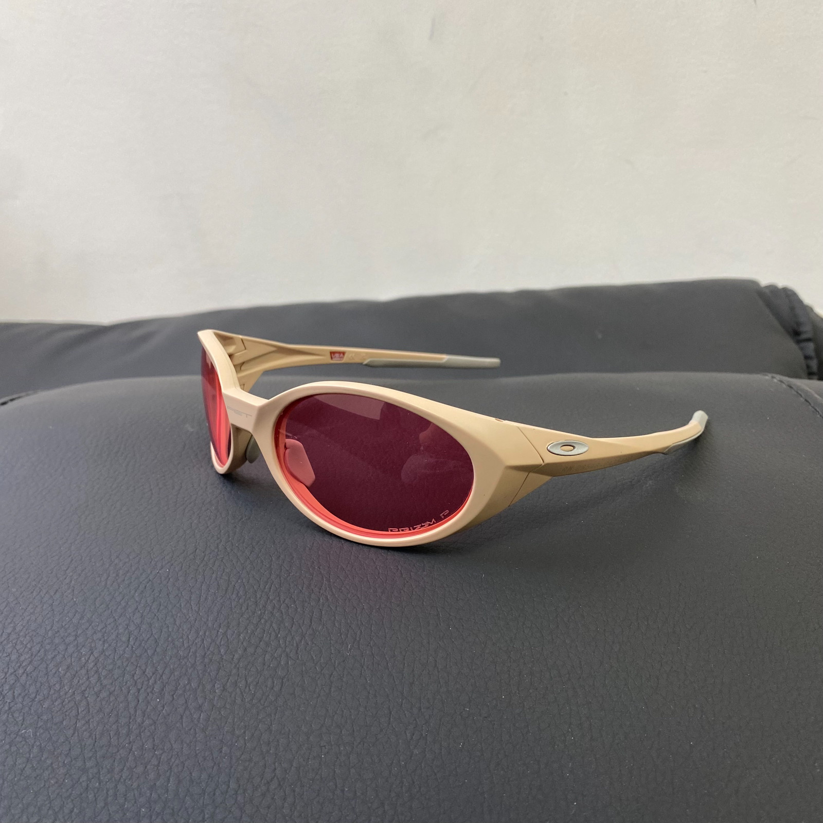 Vintage Oakley Eye Jacket OO9438 Polarized Sunglasses PRIZM Pink Lenses Y2K