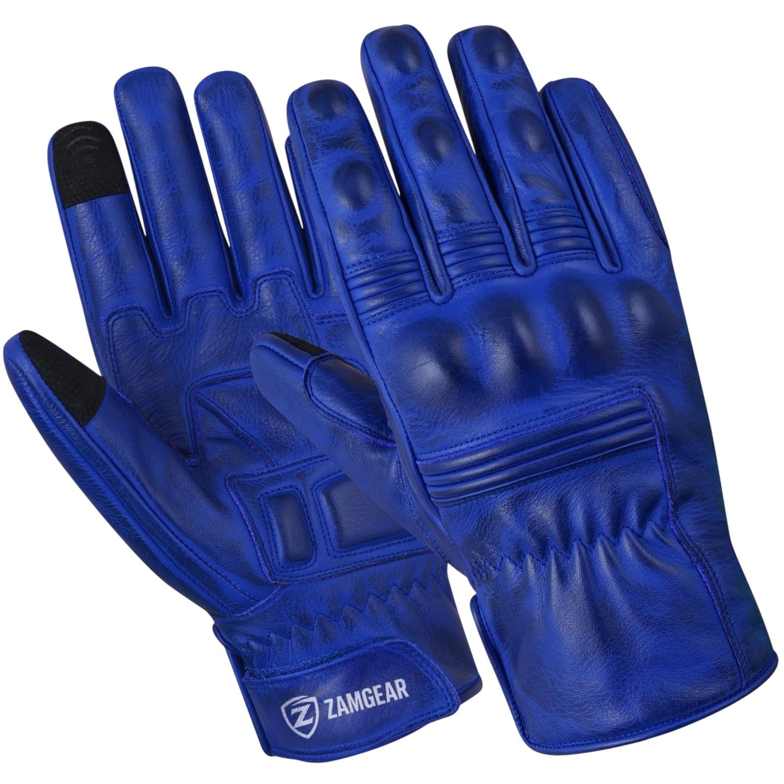 Riding Gloves Summer Motorcycle Leather Protective Touchscreen Biker Armor