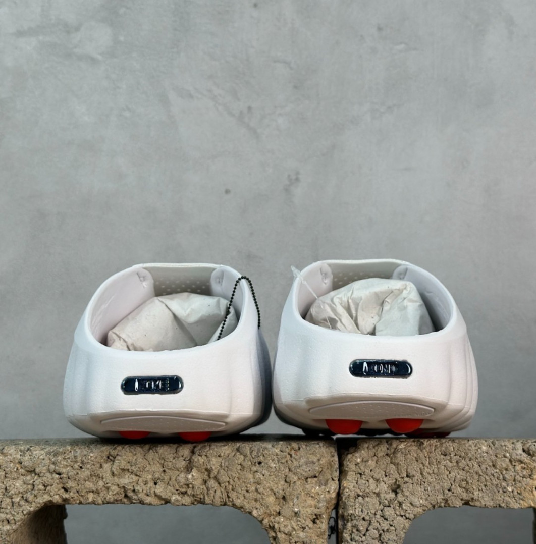 Nike Mind 001 Slides White Speed Red – All Sizes With Box