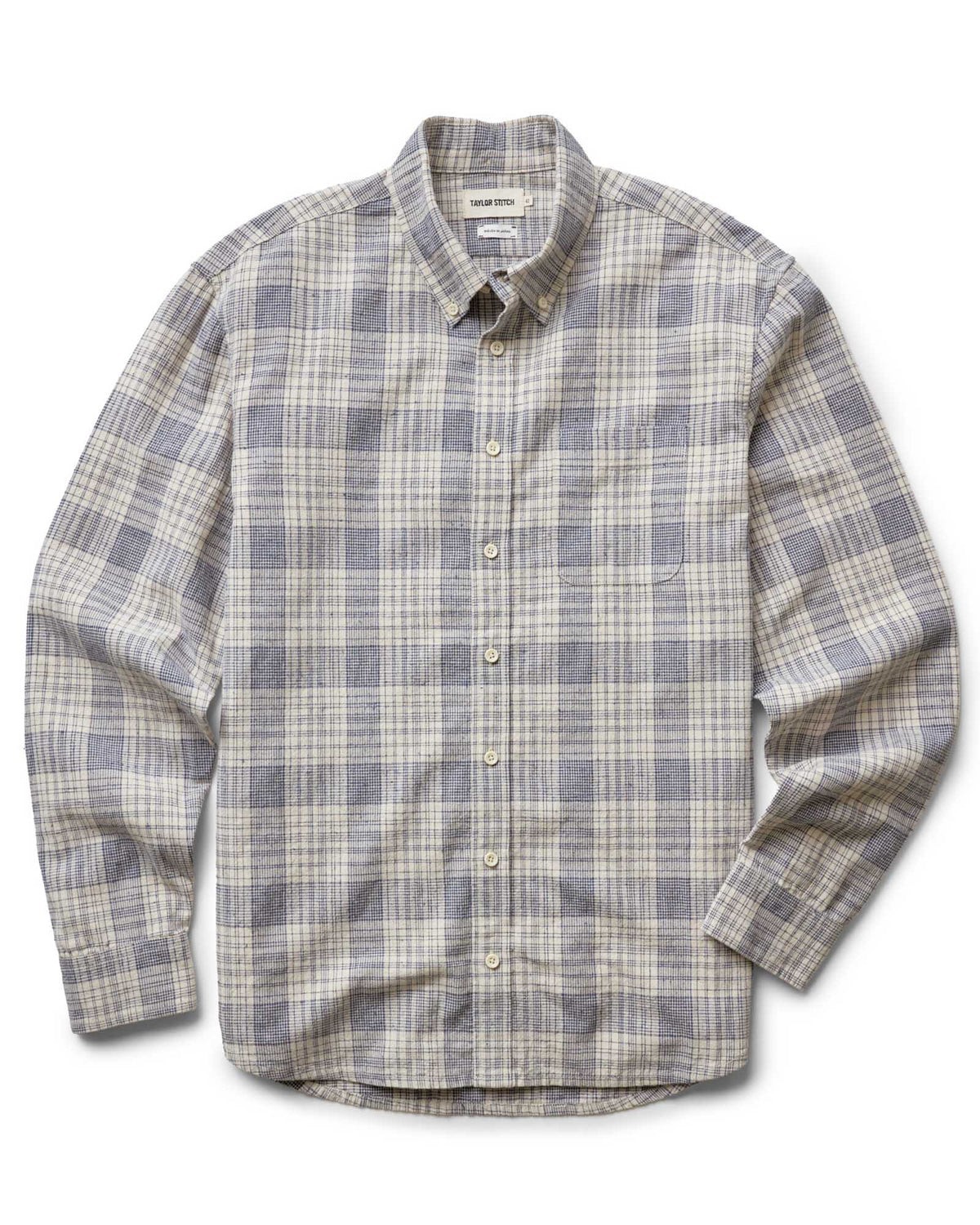 Taylor Stitch x Shuttle Notes–The Jack in Japanese Oyster Plaid Men’s Medium