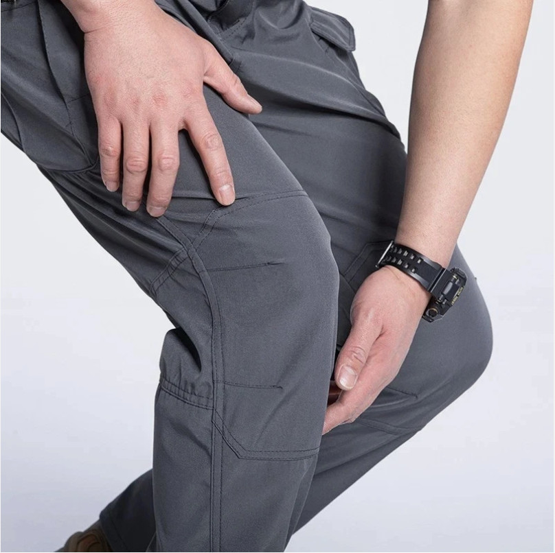Mens Cargo Pants Tactical Waterproof Work Hiking Combat Outdoor Trousers Pants