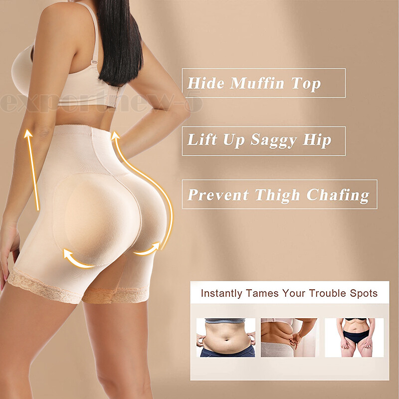 FAKE ASS Butt and Hip Enhancer Booty Padded Underwear Pants Women Body Shaper