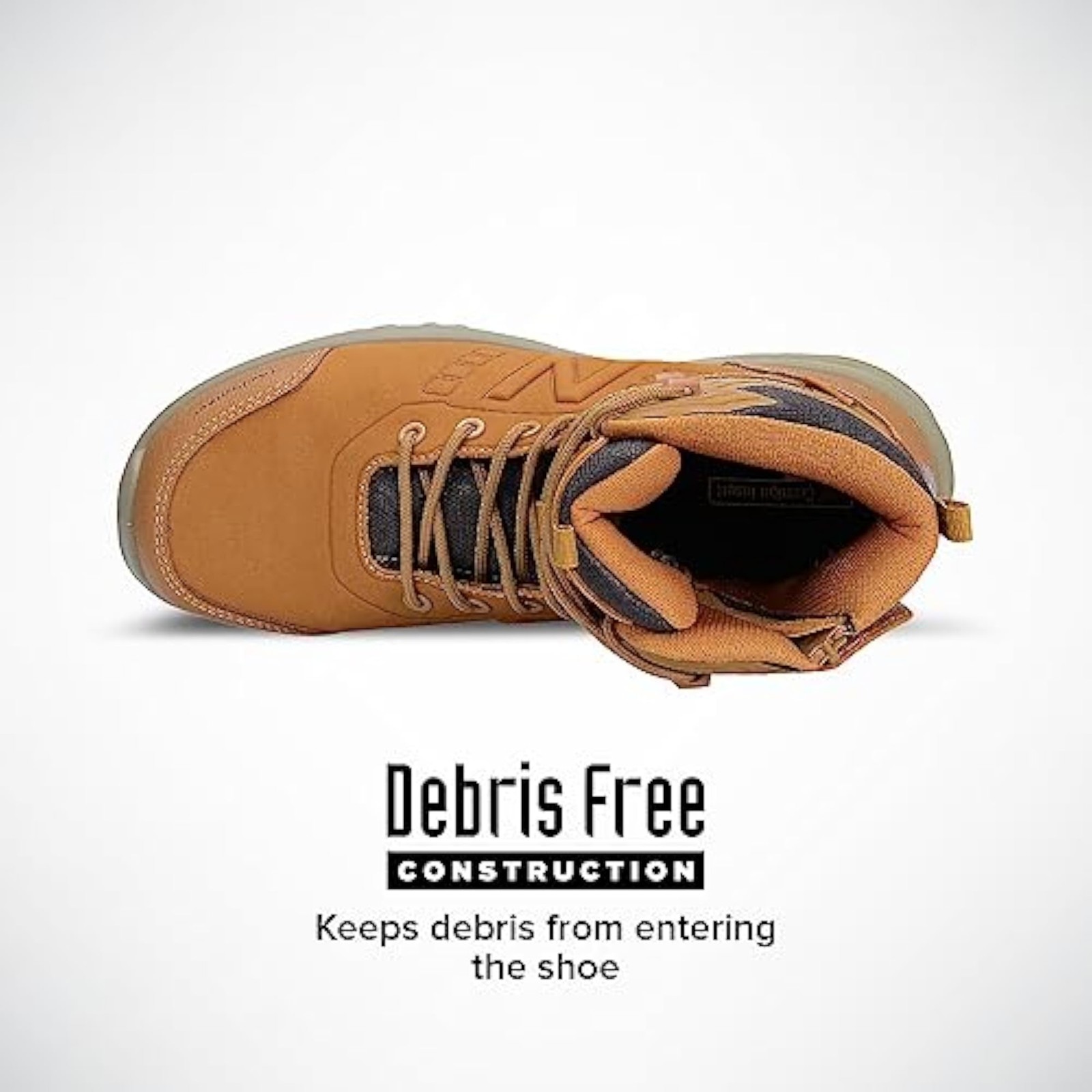 New Balance Men’s Composite Toe Calibre Industrial Boot, Wheat, 7.5 Wide – Wheat