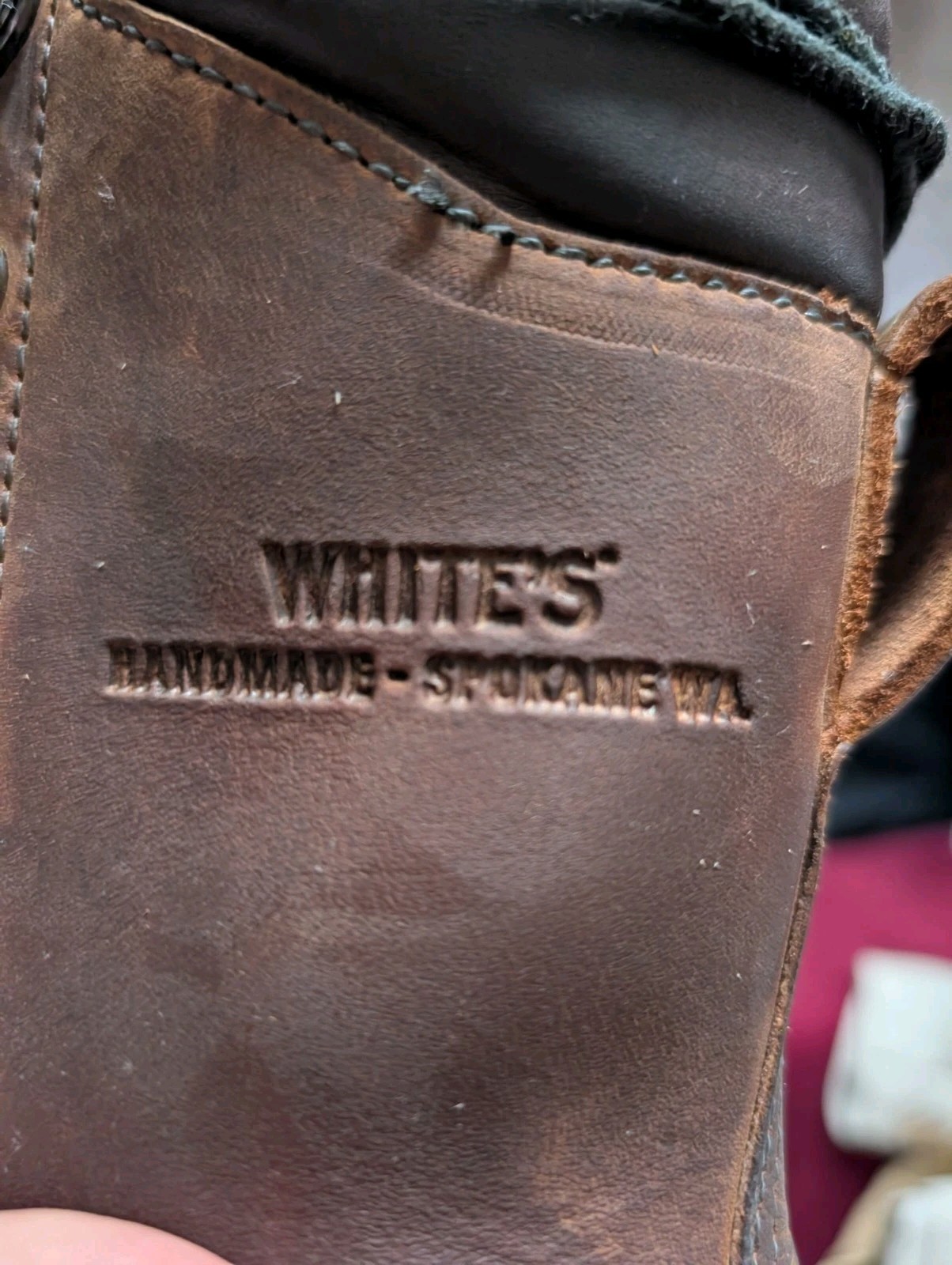 White’s Boots Fire Hybrid Brown Sz 7.5D C295H-DIS USA Free Shipping