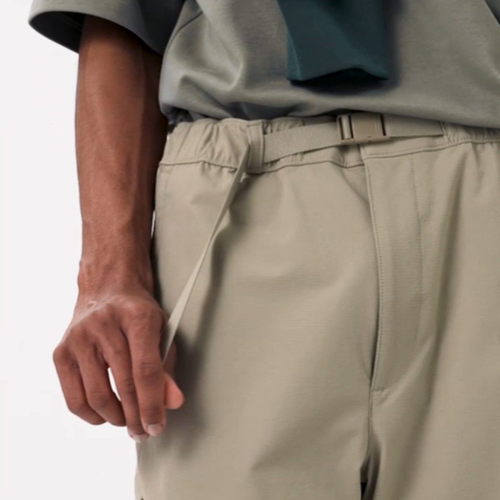 UNIQLO Geared Pants Black Gray Brown Beige Stretch Tapered Men UNISEX New Japan