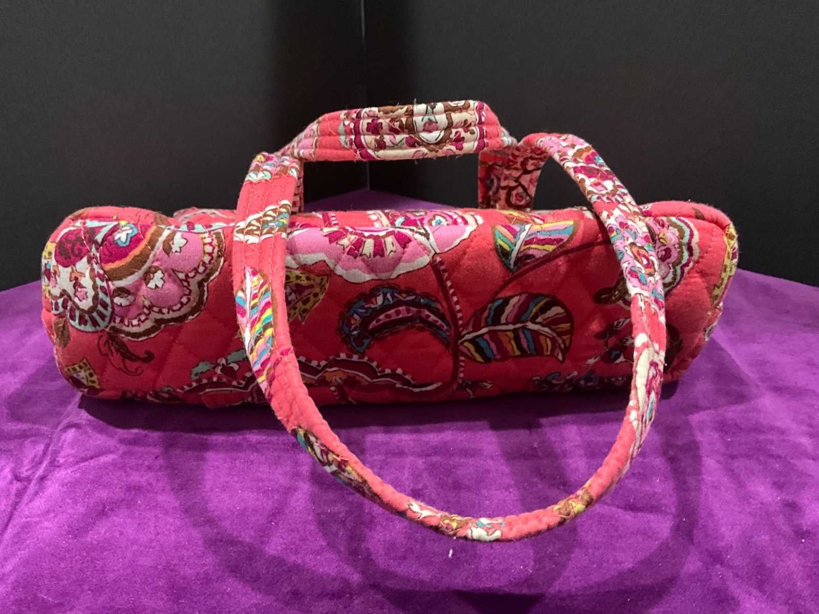Vera Bradley Coral Purse & Black and Yellow Purse
