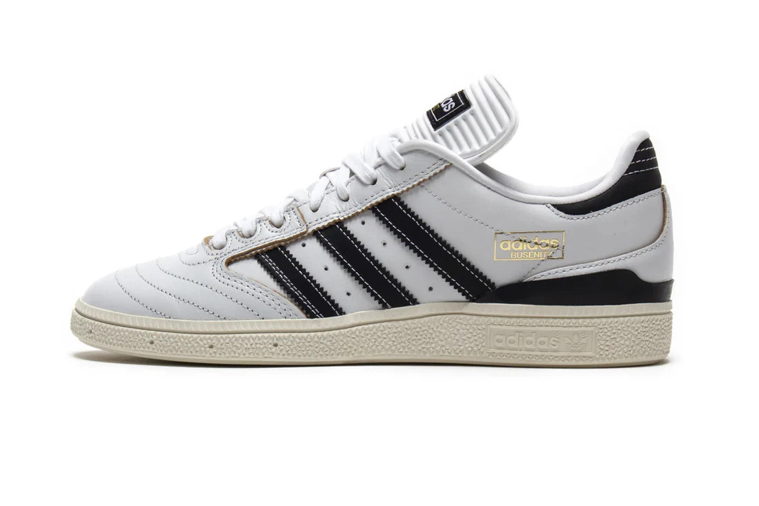 ADIDAS Dennis Busenitz PRO white black off white size 8.5~11.5 MEN’S SKATE SHOES