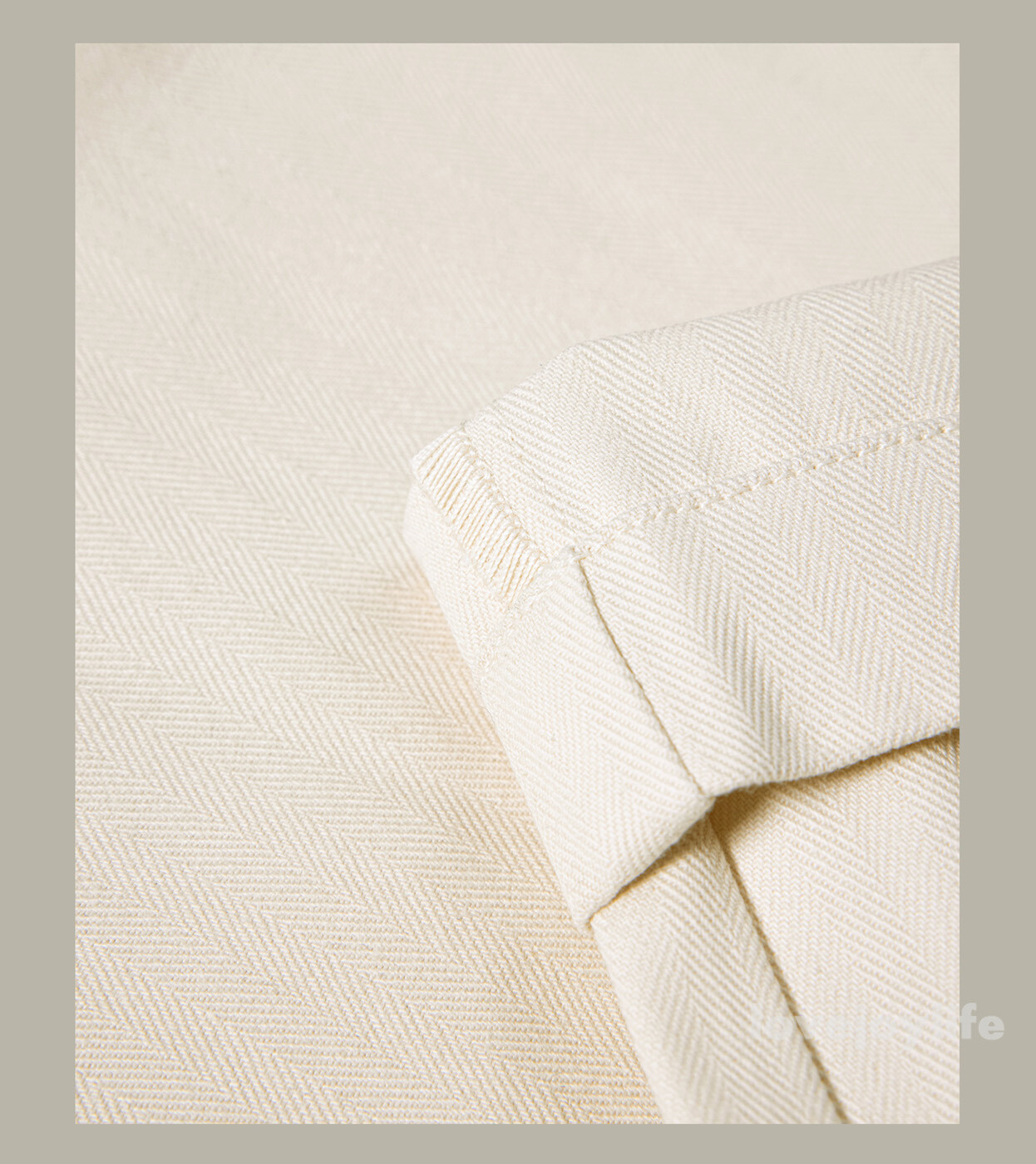 Red Tornado Retro Men’s HBT Straight Pants Cotton Pleated Casual Formal Trousers