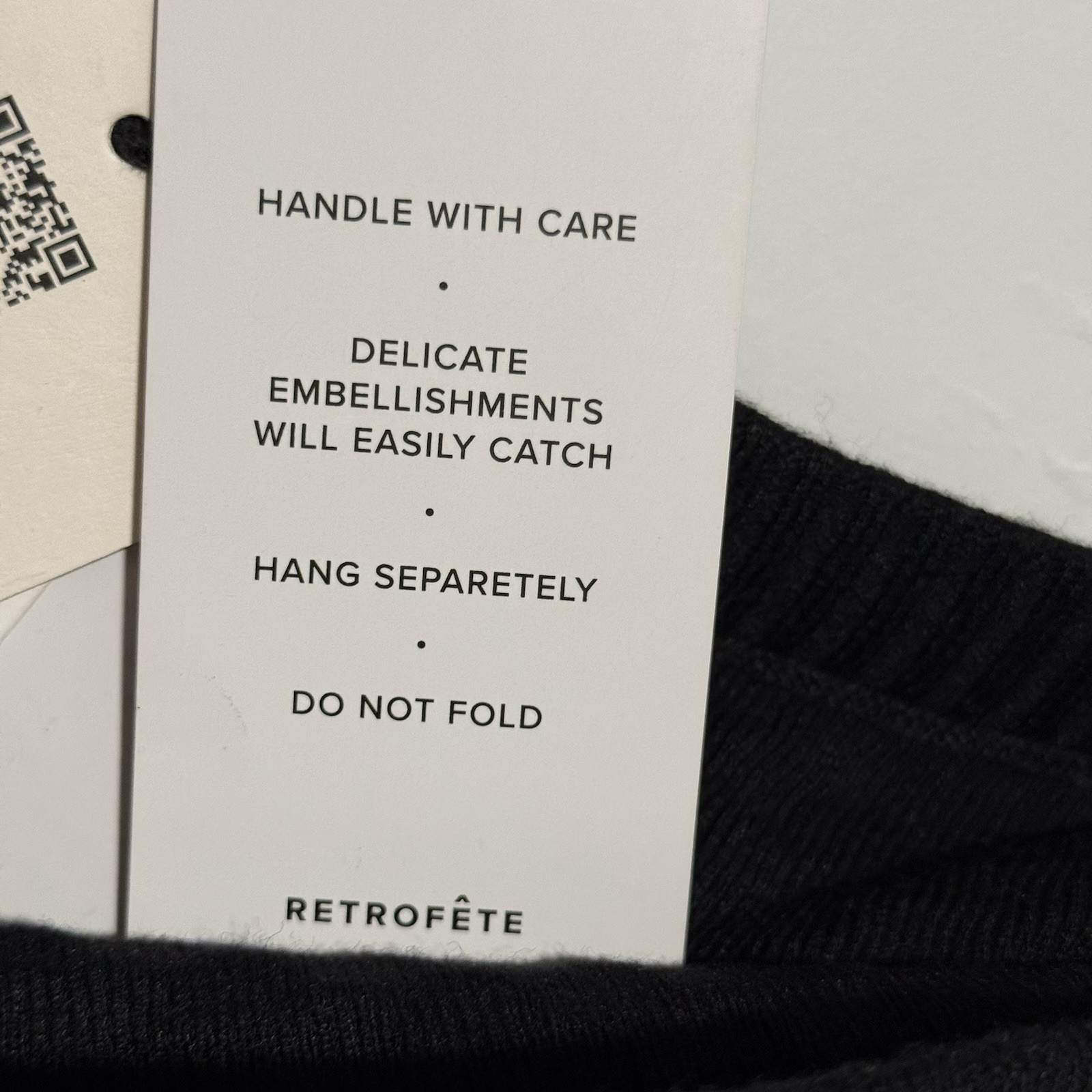 NWT Retrofete Women’s Black Karrah Embellished Knit Evening Dress size L