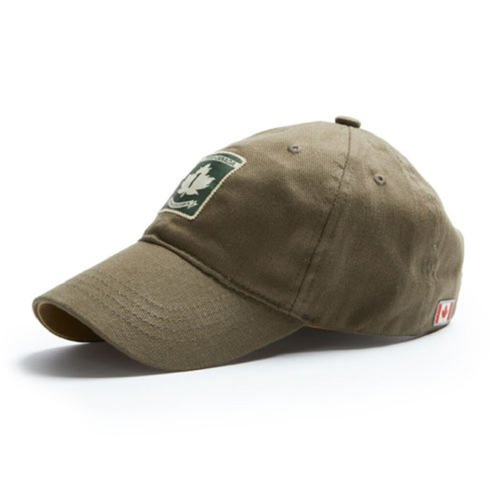 Red Canoe Trans Canada British Columbia Cap – Khaki – Hat is One Size Fits All