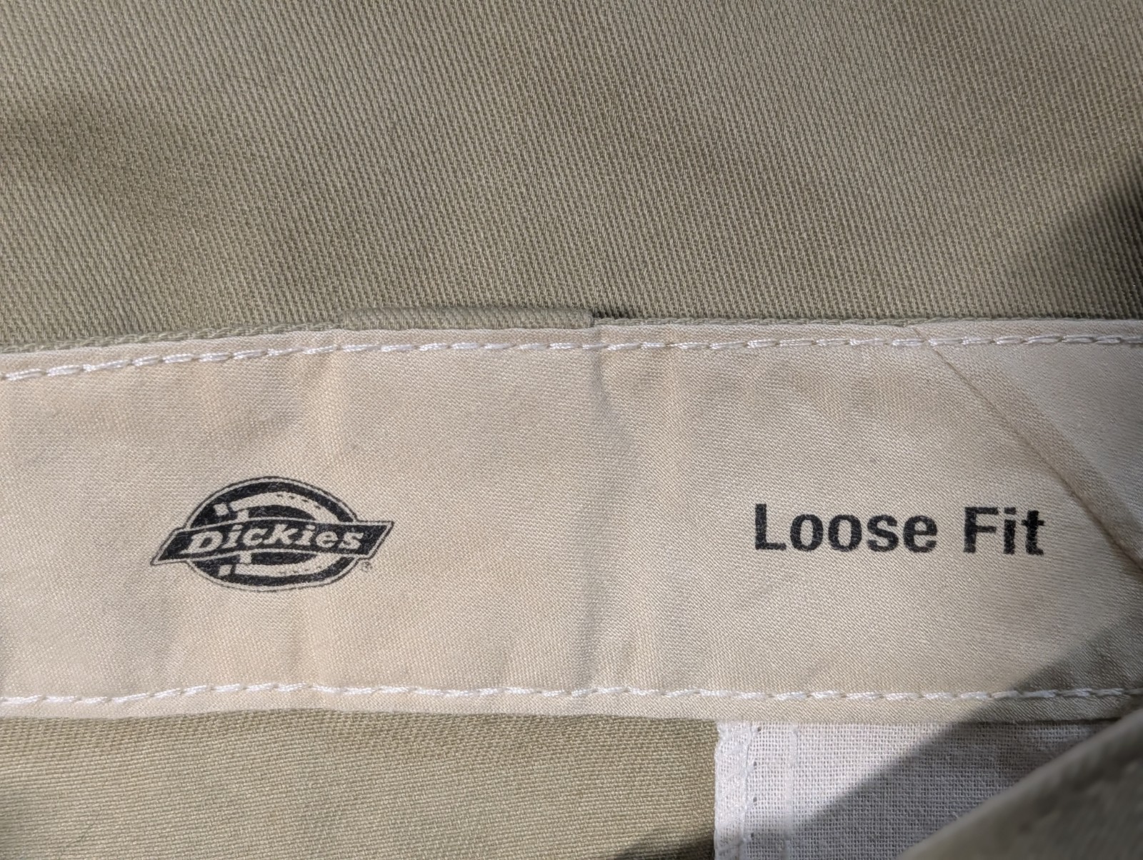 Dickies Double Knee Work Pants Loose Fit Mens Big & Tall 52×30 Khaki&Navy