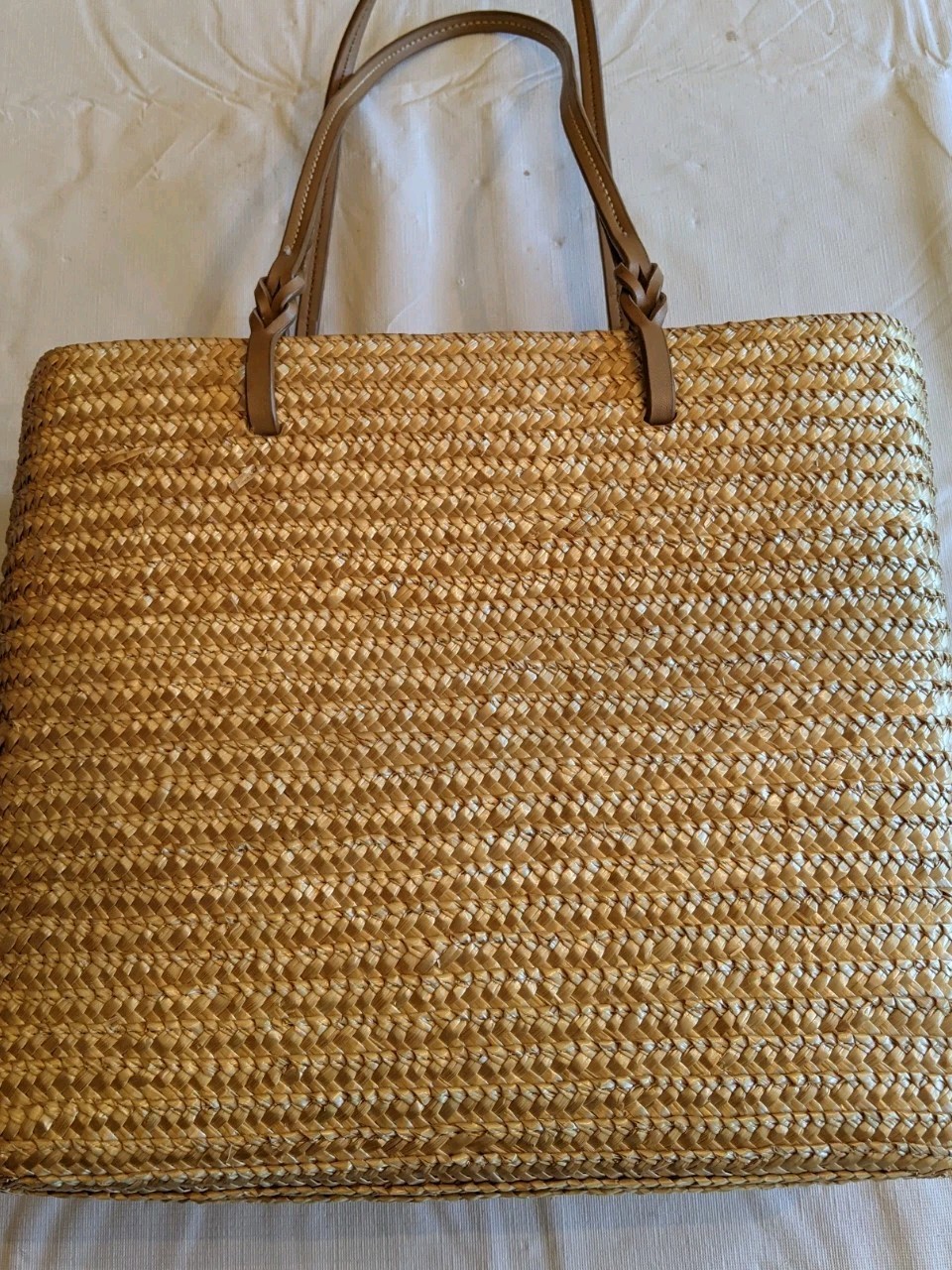 Hand Painted Capelli Straworld Tote Purse Lighthouse Shells Beach Tote Sailboats