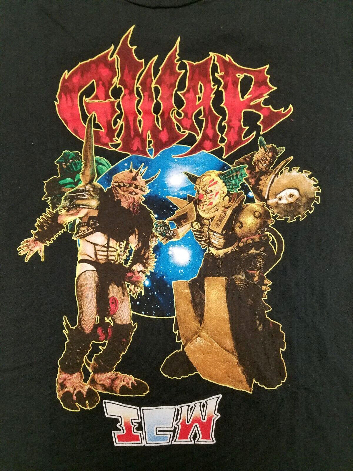 Vintage Gwar Mens Concert Band Tour Black All Size S M L – 5XL Shirt OM766
