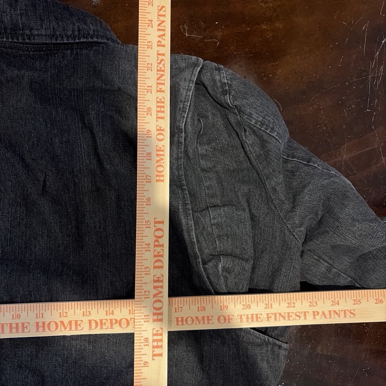 Vintage Polo Jeans Co. Women’s Black Denim Bomber Jacket Size XL