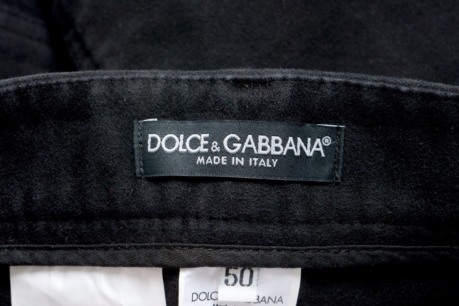 Dolce & Gabbana Men’s Black Casual Pants Size 28 30 32 34 36