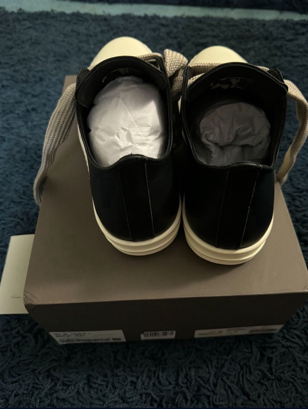 Rick Owen’s Low Top Leather 39-46 EU Jumbo Laced