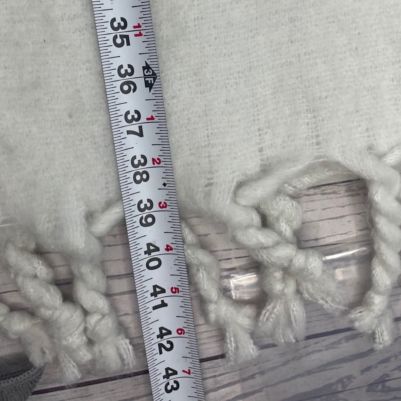 Womens Wool Viscose Blend Scarf Soft Warm Winter Fall Accessory 20/80 Wool/Vis