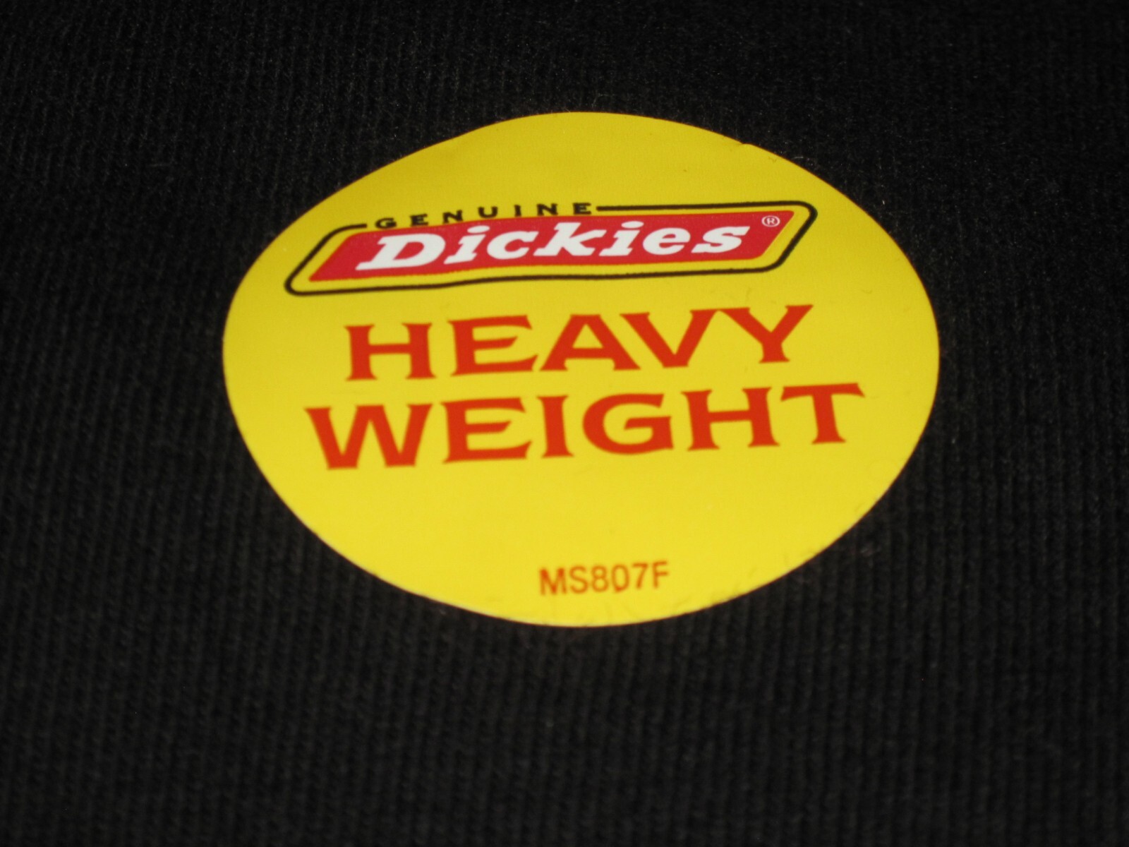 Big & Tall Dickies Black Heavyweight 3 Button Henley T-Shirt Size 3XL NWT