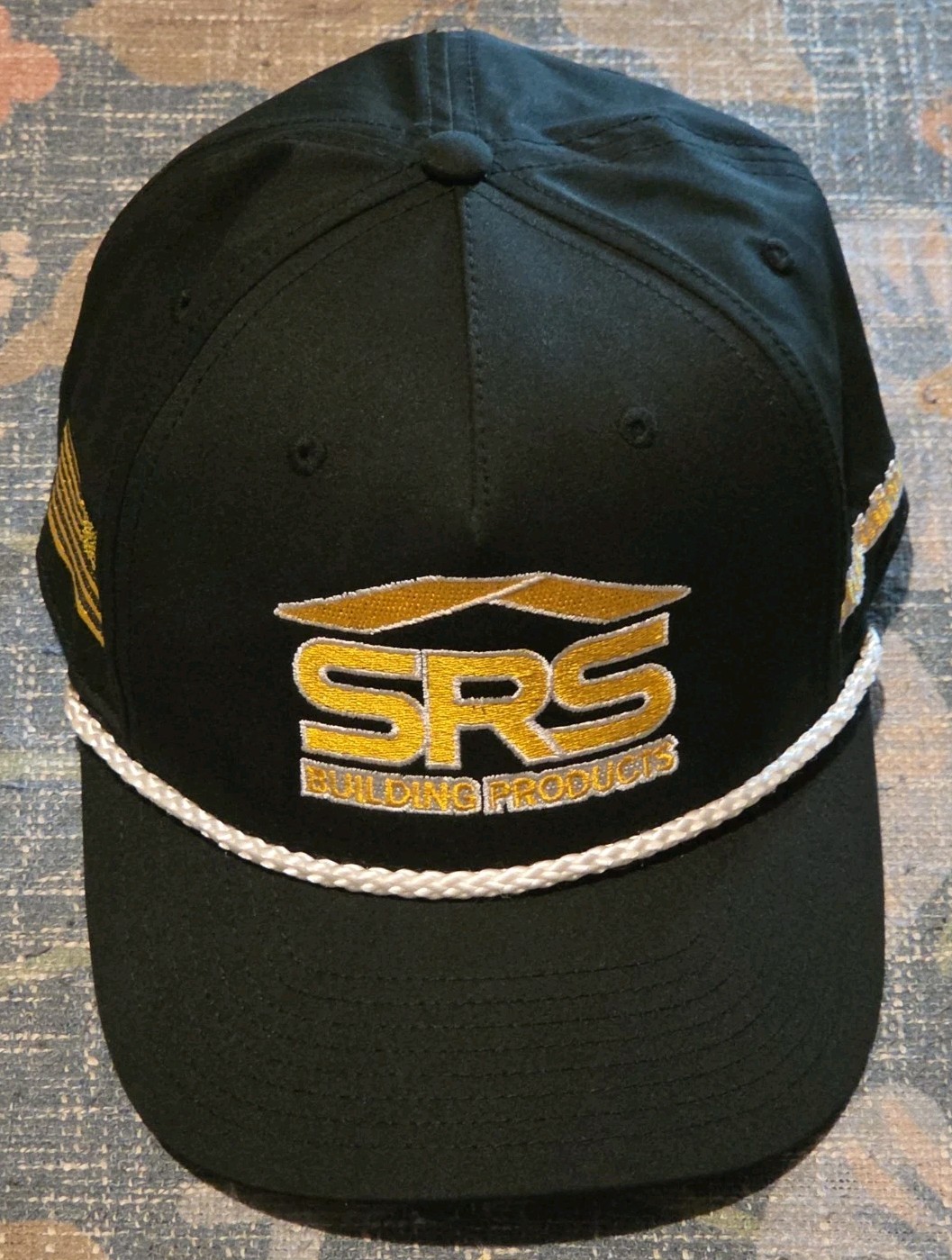 SRS Building Products Hat Pacific Headwear 404M Mens XS Gray Baseball Fitted Cap