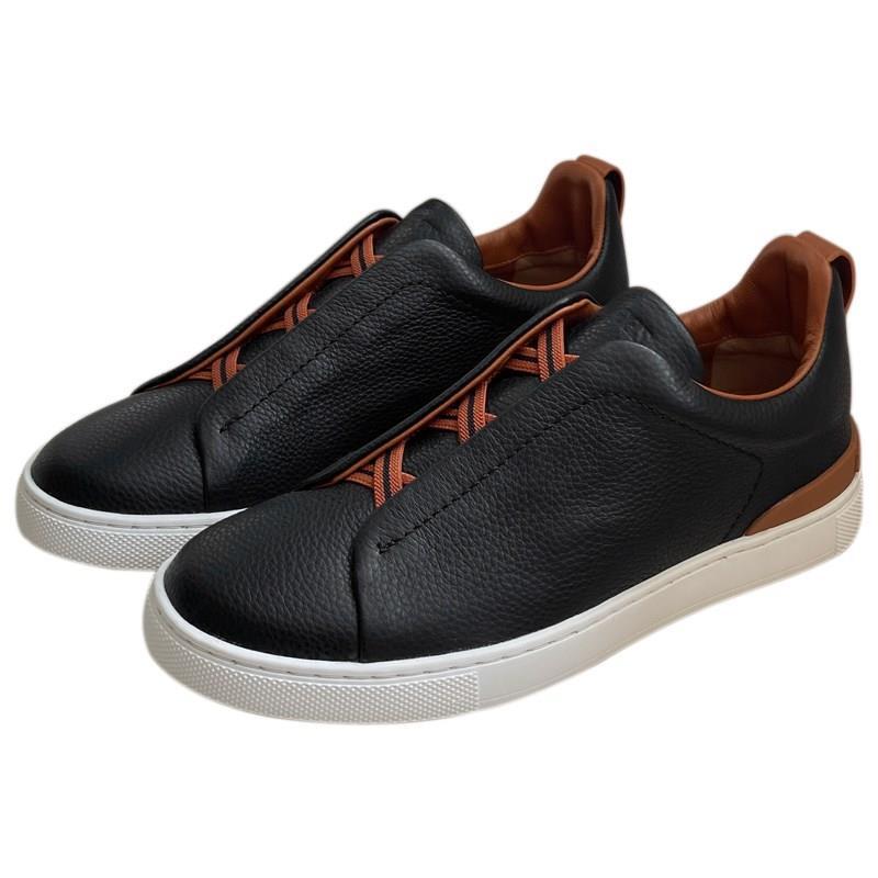 Men’s leather breathable sneakers Size 39-46