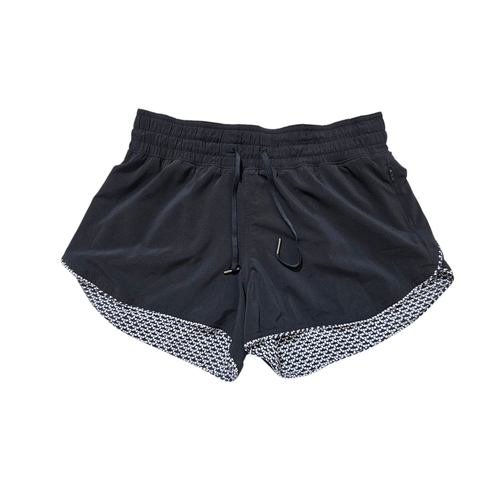 Lululemon womens Choose A Side Short *3″ Black / Monochromic Black shorts size 6
