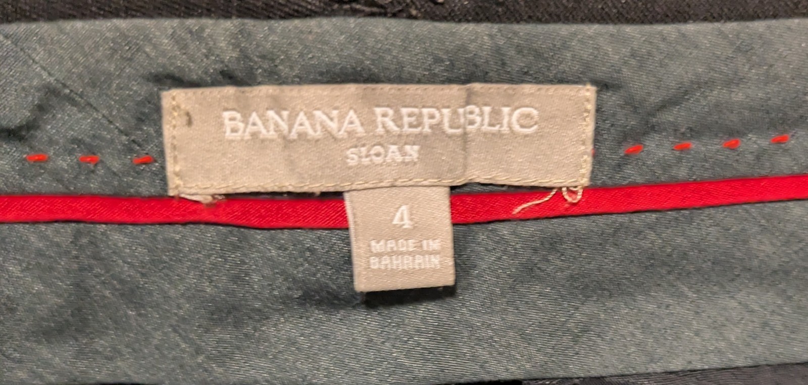 Banana Republic Women’s Black Wool Twill Dress Pants Slim Skinny, 30″ Inseam