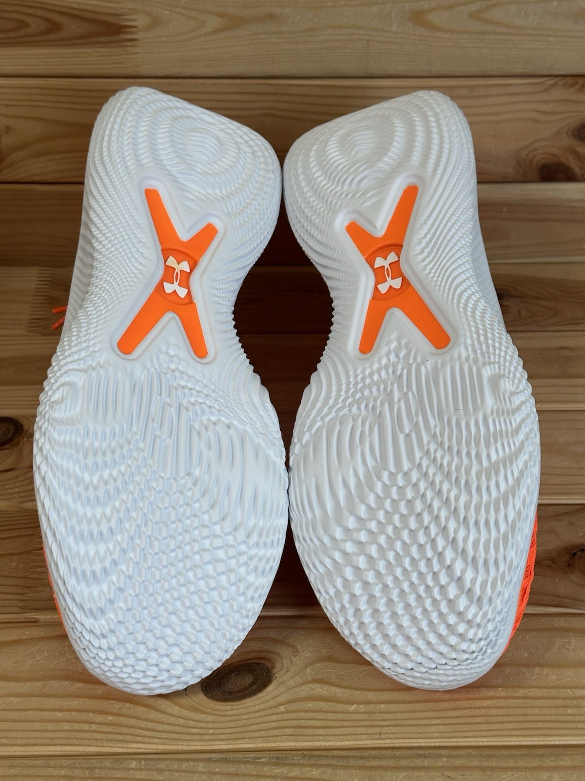 Size 12.5 – Under Armour Curry Flow 10 Team Orange Bang Bright 3026624-800