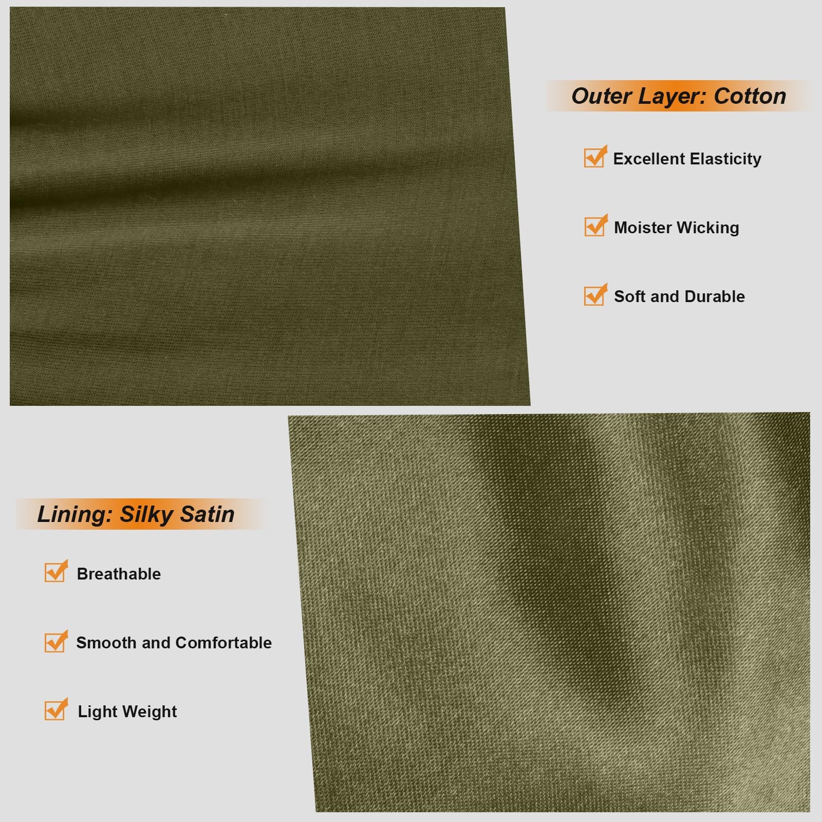 MLTUAGE 2 Pcs Upgraded Satin Lined Turban Silky Head Wraps for Men, Mens Turb…