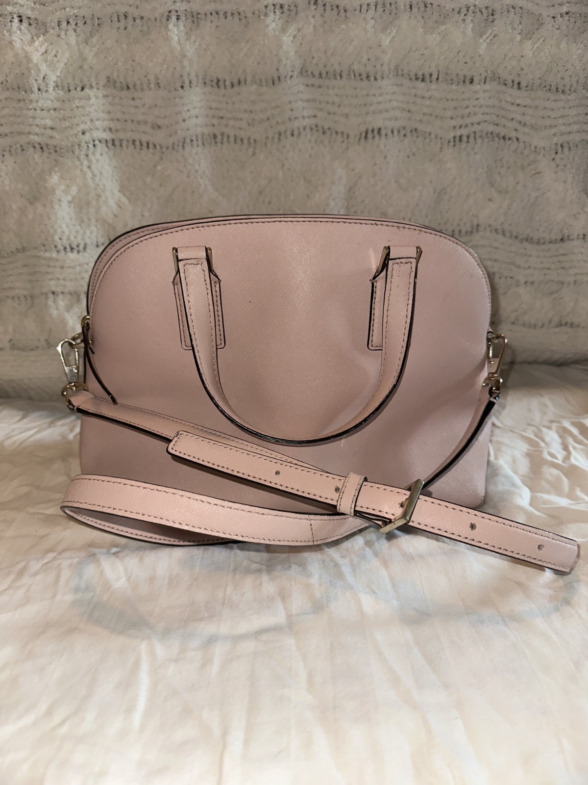Kate Spade Handbag – Cameron Street Lottie in Dusty Peony (Light Pink)