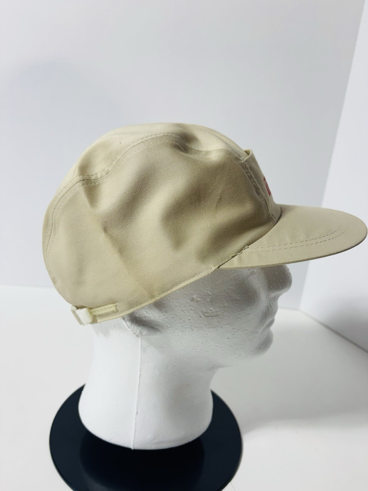 Vintage Toyoda Toyota Industrial Factory Worker 5 Panel Strapback Hat Cap NWOT