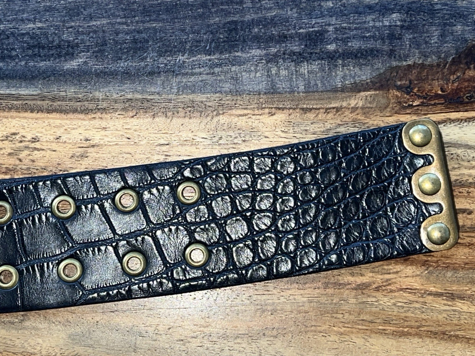 NWT Ralph Lauren Collection Genuine Alligator Waist Belt Medium Italy $1950