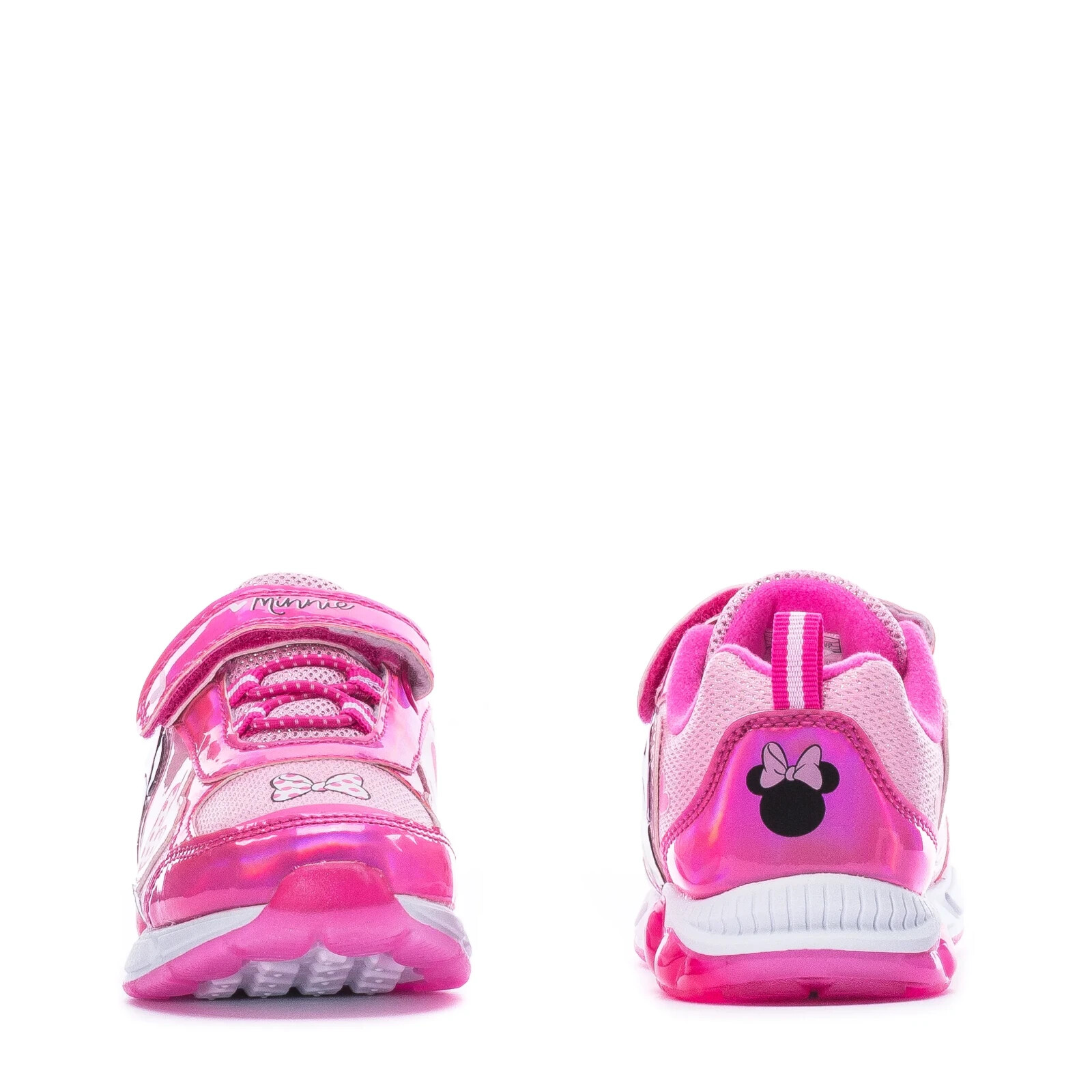 New Disney Minnie Mouse Light Up Toddler Girls’ Sneaker 6 7 8 9 10 11 12