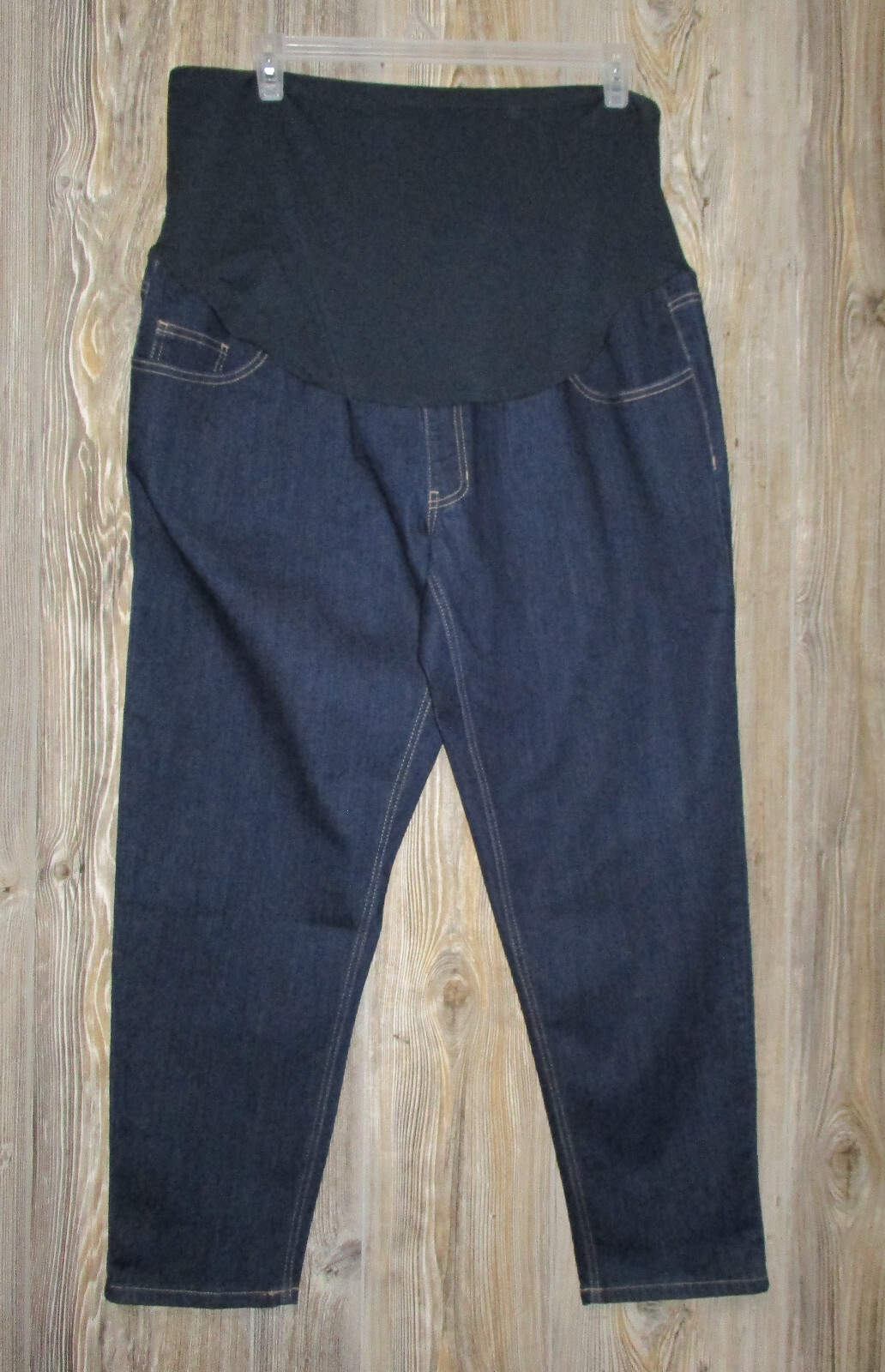 Time and Tru Maternity Darkwash Jeans Size XXL 20 NWT Inseam is 27 inches