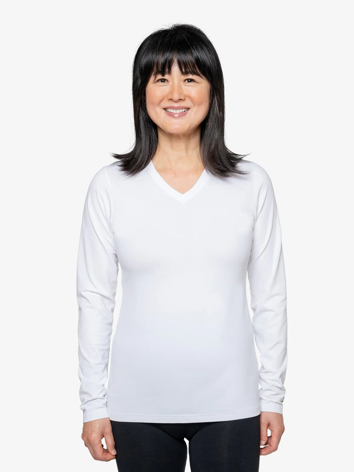 Insect Shield Women’s UPF Dri-Balance Long Sleeve V-Neck T-Shirt