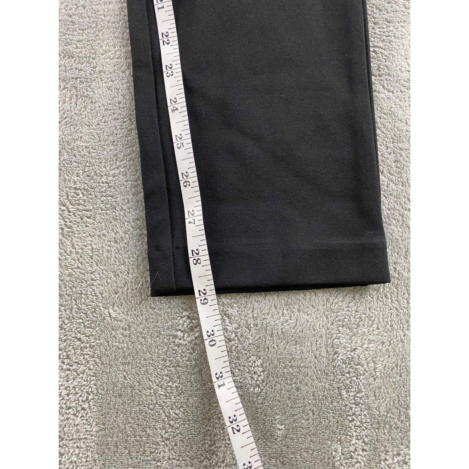 Dalia Womens Black Tummy Control Pull On Dress Pants Size M 1533395 Slim Leg
