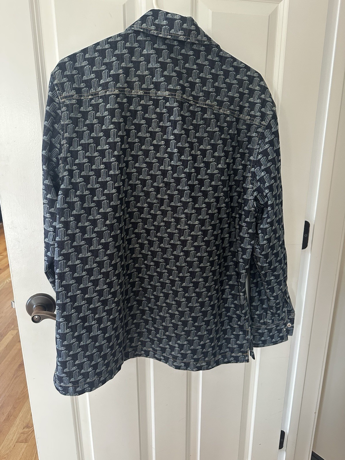 LANVIN PARIS denim Jacket Made In Italy