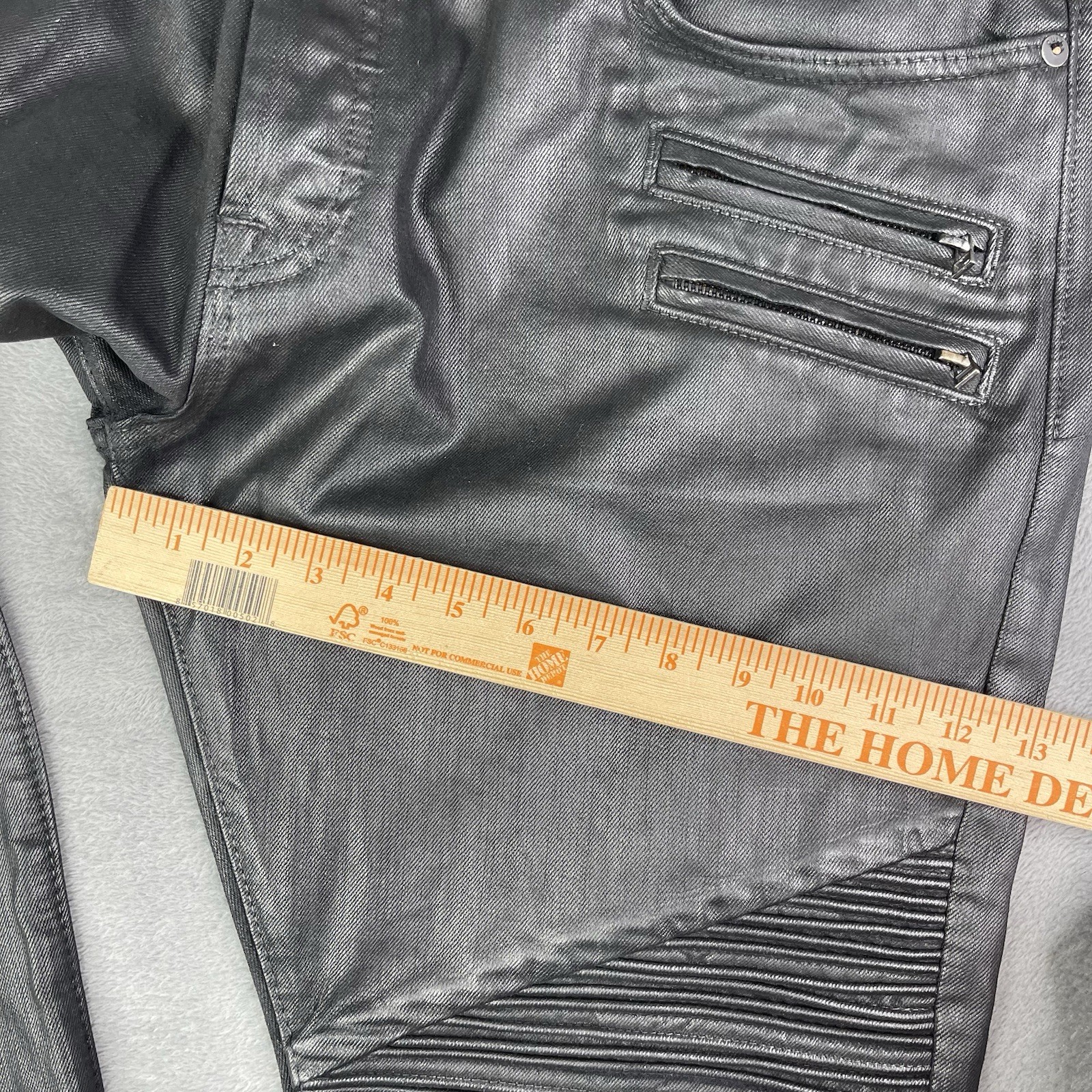 Cult Of Individuality Jeans Mens 38×34 Greaser Rocker Rebel Cycle Wax Denim Moto