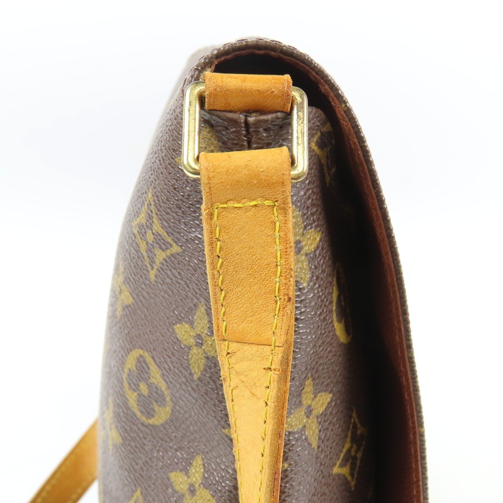 LOUIS VUITTON Monogram Musette Salsa Short Vintage Shoulder Bag Brown 103328