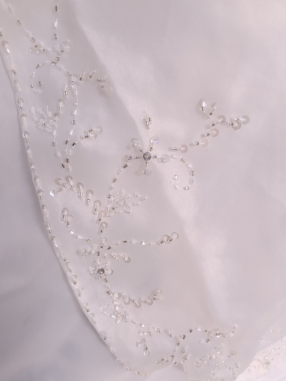 morilee Mori Lee by Madeline Gardner Strapless Tiered Wedding Dress Prom Gown 20